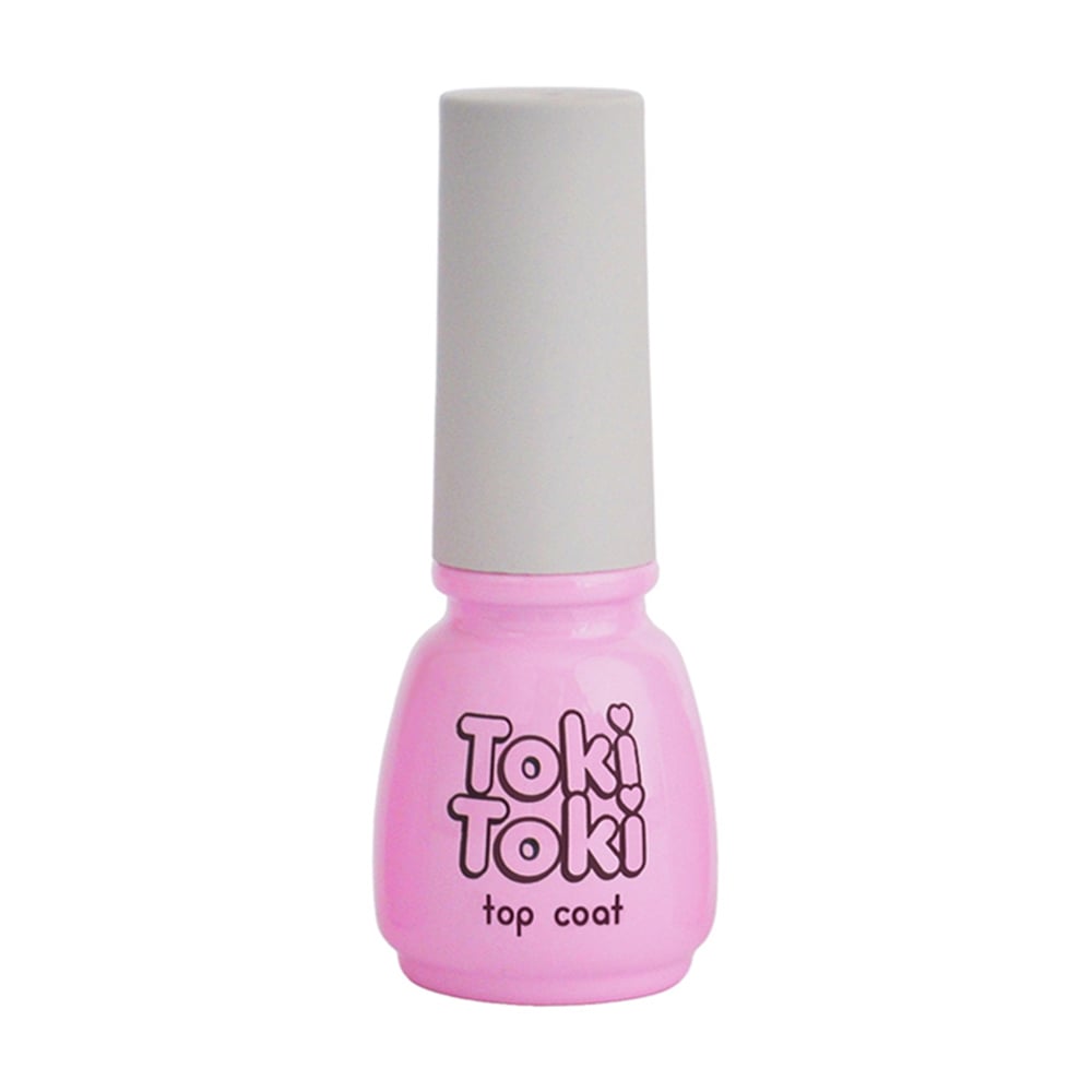 Топ для гель-лаку Toki Toki Black Dot Top без липкого шару, 5 мл